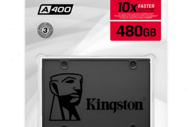 SSD Kingston A400 para upgrade de notebook lento