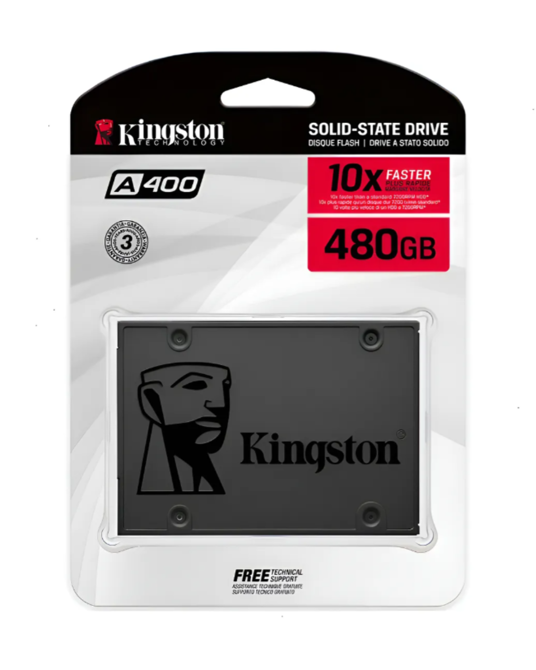 SSD Kingston A400 para upgrade de notebook lento